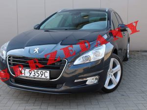 PEUGEOT 508 GT 2.2 HDI 204 KM AUTOMATYCZNA SKRZYNIA JBL MASAŻE BEZWYPADKOWY