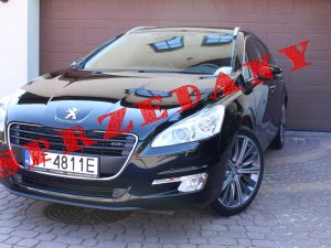 Peugeot 508SW 2.2 HDi 204 KM automat FELINE FULL WERSJA WEBASTO JBL MASAŻ PAMIĘĆ FOTELI