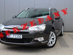 CITROEN C5 EXCLUSIVE 2.0 HDI 163KM SKRZYNIA MANUALNA BOGATE WYPOSAŻENIE