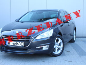 Peugeot 508SW 2.0 HDi 140KM manual FELINE JBL MASAŻ PANORAMA