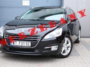 Peugeot 508SW czarny 2.0 HDi 163KM manual bogata wersja FELINE