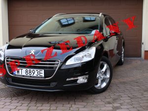 Peugeot 508SW 2.0 HDI 163KM automat bogata wersja JBL el.klapa czarny