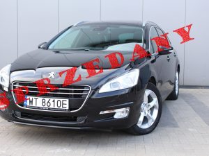 Peugeot 508SW 2.0 HDI 163KM automat bogata wersja FELINE JBL czarny