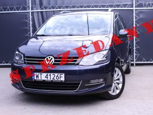 Volkswagen Sharan 2.0 TDI 177KM automat Highline webasto dynaudio led hak 2014r