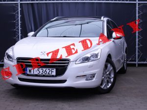 Peugeot 508 SW 2.0 HDI 163KM MANUAL BIAŁA PERŁA ALLURE 2012 R