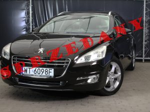 Peugeot 508 SW 2.0 HDI 163KM MANUAL MOCCA JASNE SKÓRY JBL FELINE 2011 R