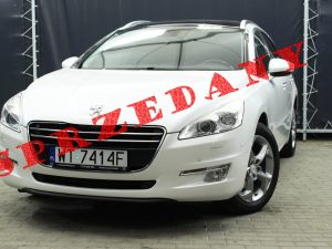 Peugeot 508 SW 2.0 HDI 163KM automat bogata wersja JBL bixenon biała perła