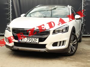 PEUGEOT 508 RXH 2.0 BLUEHDI 180KM AUTOMAT KAMERA COFANIA MARTWE POLE FULL LED ANDROID BIAŁA PERŁA 2017R WKRÓTCE