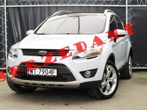 Ford Kuga 2.0 TDCi 136KM MANUAL PANORAMA 2 STREFA KLIMA KAMERA NAPĘD4X4 TITANIUM 2009 R