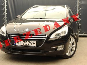 Peugeot 508 SW 2.0 HDI 163KM AUTOMAT BOGATA WERSJA BIXENON MOCCA 2011 ROK WKRÓTCE