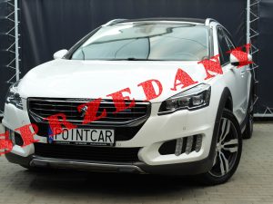 PEUGEOT 508 RXH 2.0 BLUEHDI 180KM AUTOMAT KAMERA COFANIA MARTWE POLE FULL LED ANDROID PAMIĘĆ FOTELA MASAŻ 4 KLIMA BIAŁA PERŁA 2015 ROK
