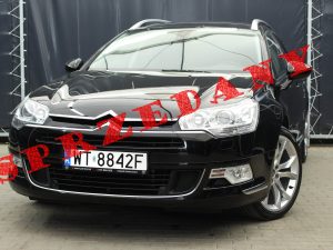 CITROEN C5 EXCLUSIVE 2.0 HDI 163KM MANUAL HIFISYSTEM HYDRACTIVE CZARNY METALIC 2010 ROK WKRÓTCE