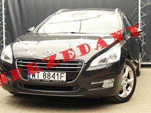 Peugeot 508 SW 2.0 HDI 163KM MANUAL BOGATA WERSJA BIXENON SZARY METALIC 2012 ROK