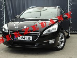 Peugeot 508 SW 2.0 HDI 163KM AUTOMAT BOGATA WERSJA BIXENON CZARNY METALIC 2013 ROK