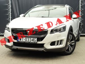 PEUGEOT 508 RXH 2.0 BLUEHDI 180KM AUTOMAT KAMERA COFANIA MARTWE POLE FULL LED ANDROID 4 KLIMA BIAŁA PERŁA 2017R