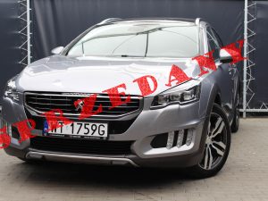 PEUGEOT 508 RXH 2.0 BLUEHDI 180KM AUTOMAT JBL 4KLIMA KAMERA COFANIA MARTWE POLE FULL LED SZARY METALIC 2015R
