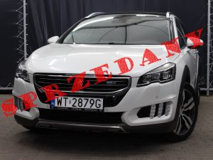 PEUGEOT 508 RXH 2.0 BLUEHDI 180KM AUTOMAT JBL KAMERA COFANIA MARTWE POLE FULL LED 4 KLIMA BIAŁA PERŁA 2014 R