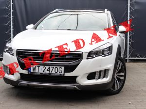 PEUGEOT 508 RXH 2.0 BLUEHDI 180KM AUTOMAT JBL KAMERA COFANIA MARTWE POLE FULL LED 2 KLIMA BIAŁA PERŁA 2016R