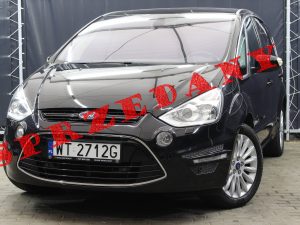 Ford S-MAX 2.0 TDCi 140KM MANUAL 2 STREFA KLIMA 7 OSOBOWY KAMERA CONVERSE+ TITANIUM  2014R