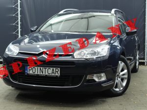 CITROEN C5 EXCLUSIVE 2.0 HDI 163KM MANUAL HIFI SYSTEM ELEKTRYCZNA KLAPA HYDRACTIVE GRANATOWY 2012 ROK