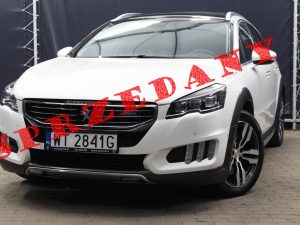 PEUGEOT 508 RXH 2.0 BLUEHDI 180KM AUTOMAT JBL KAMERA COFANIA MARTWE POLE FULL LED 2 KLIMA BIAŁA PERŁA 2016R