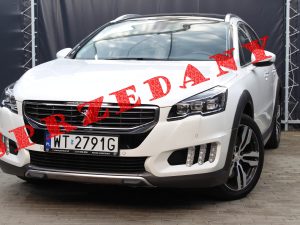 PEUGEOT 508 RXH 2.0 BLUEHDI 180KM AUTOMAT JBL KAMERA COFANIA MARTWE POLE FULL LED ANDROID MASAŻ 4 KLIMA BIAŁA PERŁA 2018R
