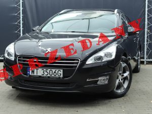 PEUGEOT 508 SW 2.0 HDI 140 KM MANUAL BOGATA WERSJA JBL MASAŻ BIXENON SZARY METALIC 2011R