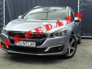 Peugeot 508 GT LINE SW 2.0 BLUEHDI 180 KM AUTOMAT FULL LED  2 STREFOWA KLIMA ANDROID KAMERA MARTWE POLE 2017R