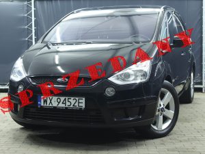 Ford S-MAX 2.0 TDCi 140KM MANUAL 2 STREFA GRZANA SZYBA PRZÓD KLIMA CONVERSE+ TITANIUM 2009 R