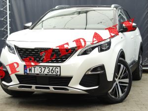 PEUGEOT 3008 2.0 BLUEHDI 180 KM AUTOMAT FOCAL FULL LED KAMERA 360 BIAŁA PERŁA 2019 R